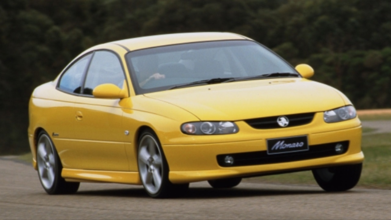 Holden Monaro Yellow